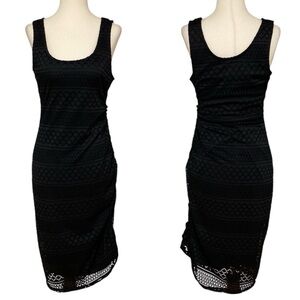 Guess Asymmetrical Hem Bodycon Dress